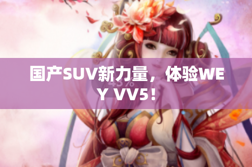 国产SUV新力量，体验WEY VV5！