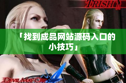 「找到成品网站源码入口的小技巧」