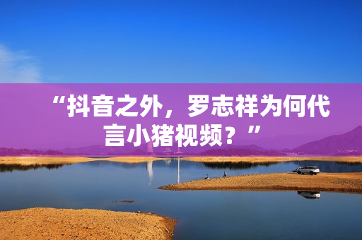 “抖音之外，罗志祥为何代言小猪视频？”