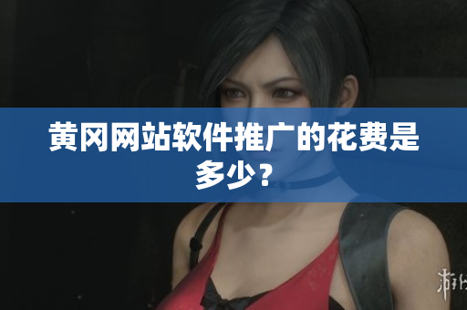 黄冈网站软件推广的花费是多少？