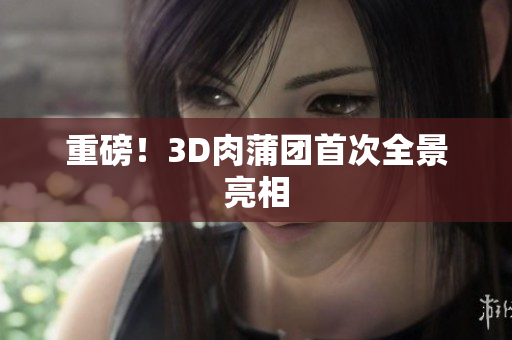 重磅！3D肉蒲团首次全景亮相