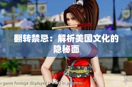 翻转禁忌：解析美国文化的隐秘面
