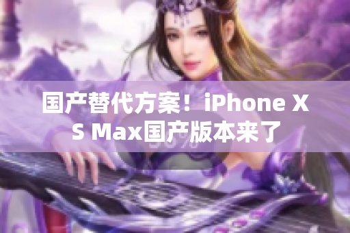 国产替代方案！iPhone XS Max国产版本来了