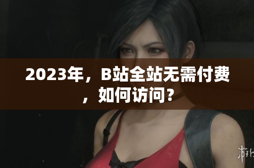 2023年，B站全站无需付费，如何访问？