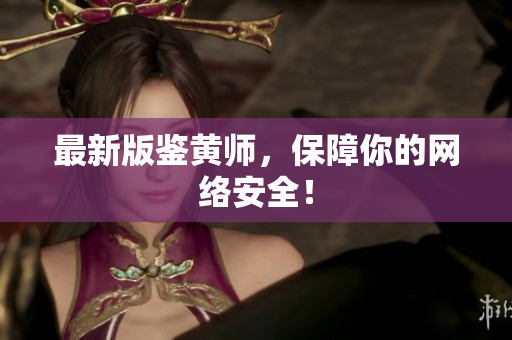 最新版鉴黄师，保障你的网络安全！